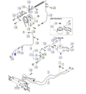 خرطوم زيت هايدروليك رقم 1