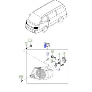 نور أمامي يسار