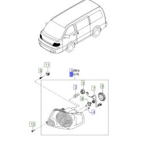 نور أمامي يسار