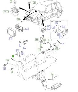 حساس ضغط زيت الماكينة