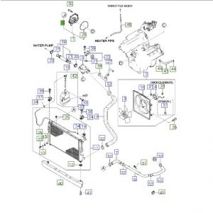 بكرة مضخة الماء