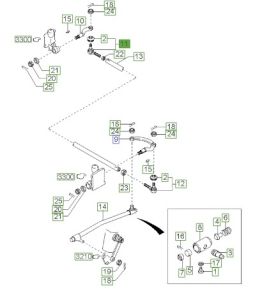 ذراع دركسون خارجي