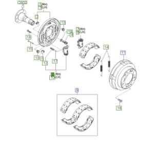 سلندر فرامل خلفي يمين