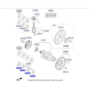 جوز سبايك عامود كرنك ثابته مقاس استاندرد