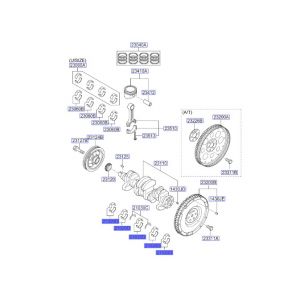 جوز سبايك عامود كرنك ثابته مقاس استاندرد
