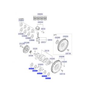 جوز سبايك عامود كرنك ثابته مقاس استاندرد