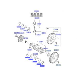 جوز سبايك عامود كرنك ثابته مقاس استاندرد