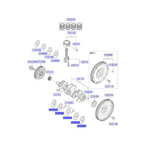 جوز سبايك عامود كرنك ثابته مقاس استاندرد