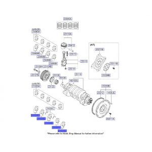 جوز سبايك عامود كرنك ثابته مقاس استاندرد