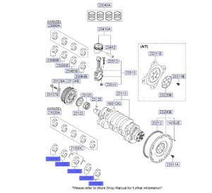 جوز سبايك عامود كرنك ثابته مقاس استاندرد