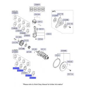 جوز سبايك عامود كرنك ثابته مقاس استاندرد