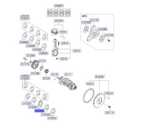 هلالات عامود كرنك ستاندرد
