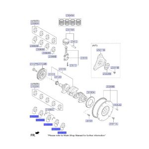 جوز سبايك عامود كرنك ثابته مقاس استاندرد