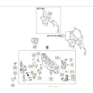 جرم مضخة الزيت