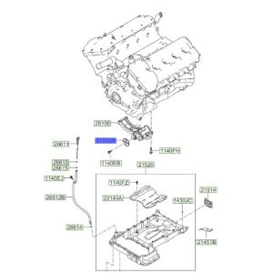 ترس جنزير مضخة الزيت