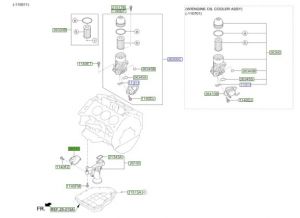 غطاء مضخة الزيت