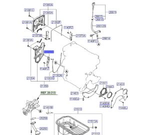 صدر الماكينة الأمامي السفلي يسار