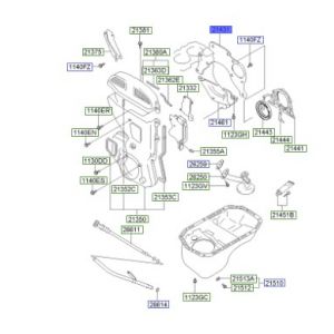 صاجة سلندر ماكينة خلفي