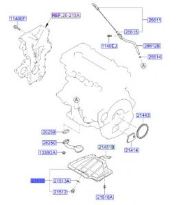 كارتير زيت الماكبنة