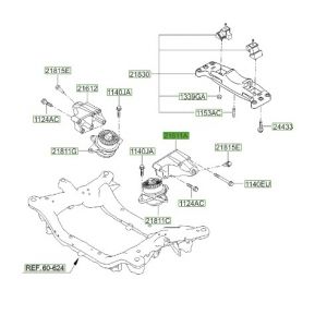 قاعدة تثبيت كرسي الماكينة