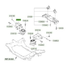 قاعدة تثبيت كرسي الماكينة