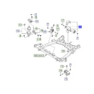 كرسي ماكينه خلفي