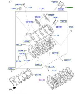 مدخل الوقود للماكينة يسار