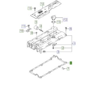 وجه غطاء بلوف الماكينة