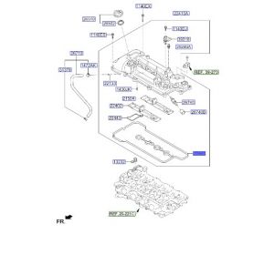 وجه غطاء بلوف الماكينة
