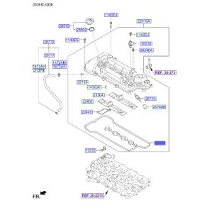 وجه غطاء بلوف الماكينة