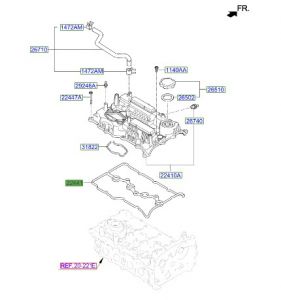 وجه غطاء بلوف الماكينة