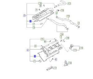 وجه غطاء بلوف الماكينة