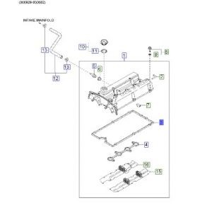وجه غطاء بلوف الماكينة