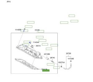 وجه غطاء بلوف الماكينة