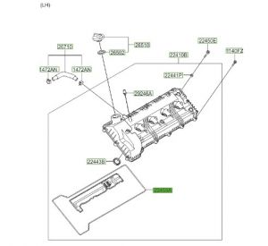 وجه غطاء بلوف الماكينة