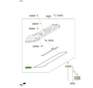 وجه غطاء بلوف الماكينة