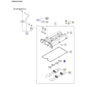 وجه غطاء بلوف الماكينة