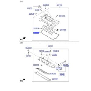 وجه غطاء بلوف الماكينة