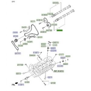 عامود كام الإكزوست (التايمن)