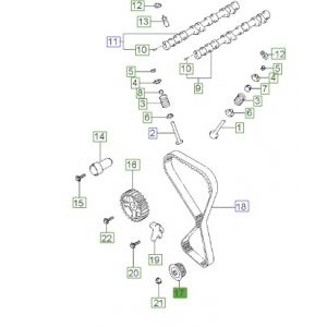 ترس مضخة الزيت