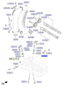 حساس في تي سي لعامود العادم