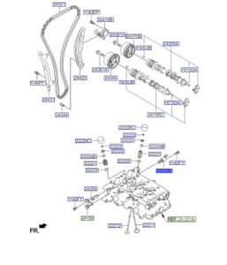 حساس في تي سي لعامود العادم