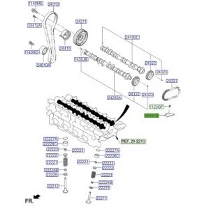 زلاجة جنزير تايمن السفلية