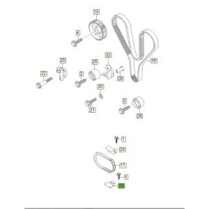 زلاجة جنزير تايمن السفلية