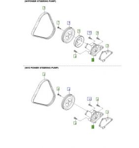 مضخة ماء تبريد الماكينة