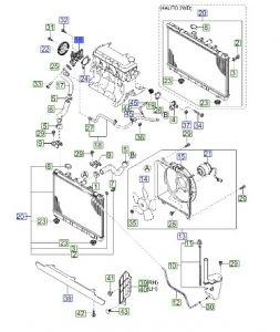 مضخة ماء تبريد الماكينة