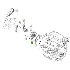 مضخة ماء تبريد الماكينة