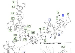 مضخة ماء تبريد الماكينة