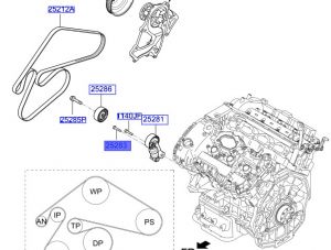 مسمار شداد سير الماكينة