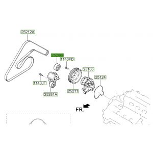 بكرة سير ماكينة